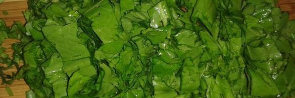 зеленый борщ с сомом