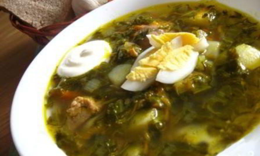 Рецепт зеленого борща в мультиварке