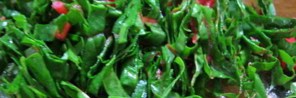 зеленый борщ