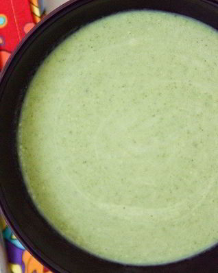 Быстрый суп из брокколи