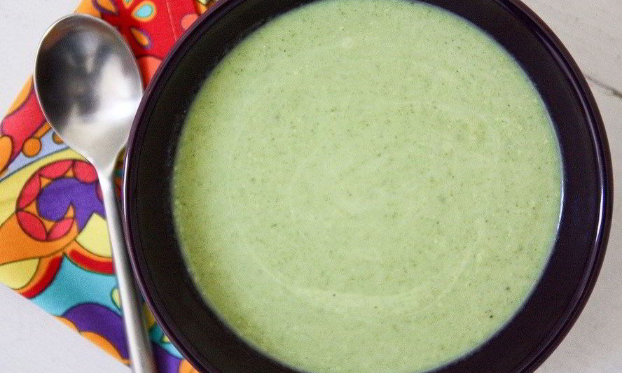 Рецепт быстрого супа из брокколи