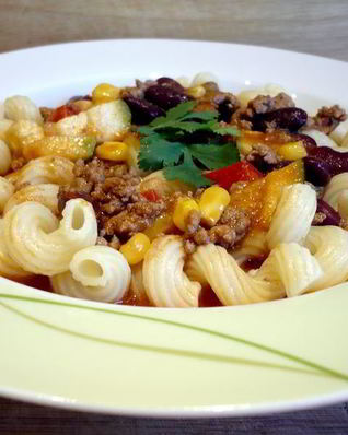 Чили кон карне по-баварски