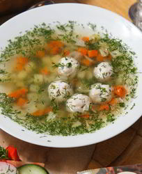 Суп с фрикадельками