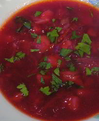 Суп с мясом