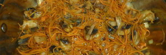 фасолевый суп с грибами и обжаренных ребрах