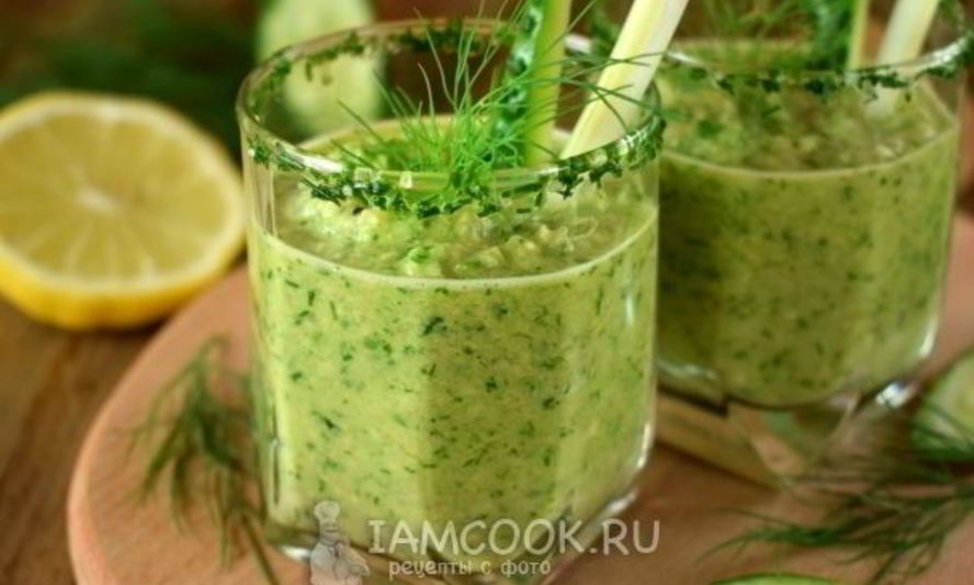Рецепт зеленого гаспачо