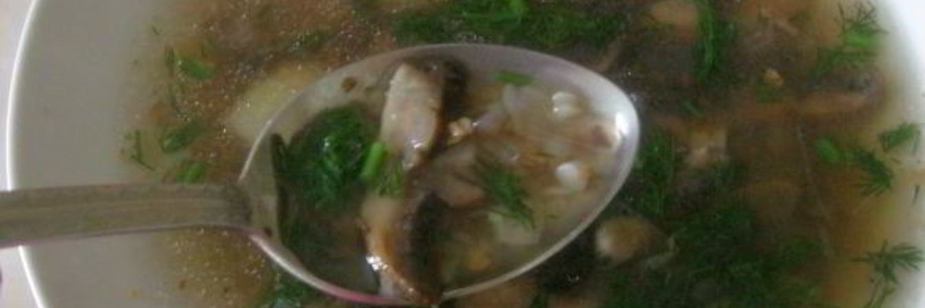 Гречневый суп без мяса