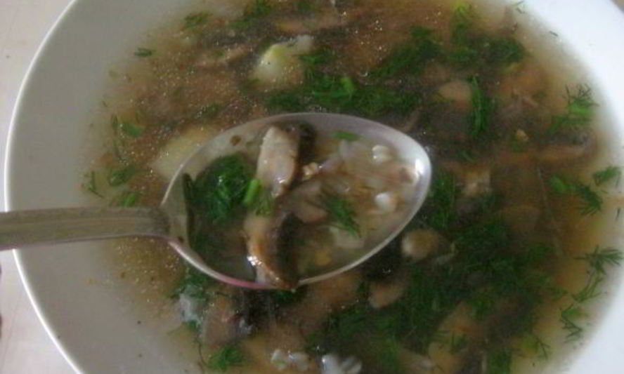 Рецепт гречневого супа без мяса