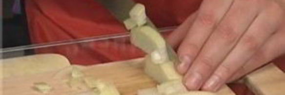 грибной суп в бородинском хлебе