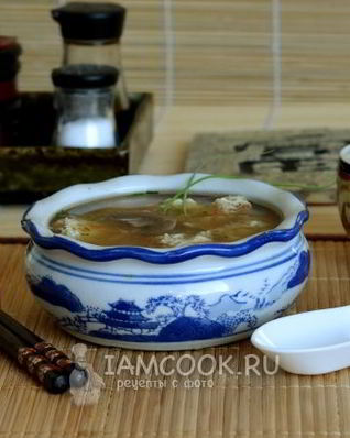 Китайский суп Волшебный цветок