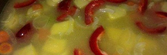 крем-суп из брокколи и плавленого сыра