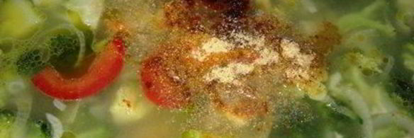 крем-суп из брокколи и плавленого сыра