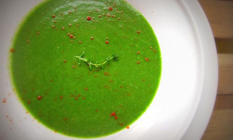 Рецепт крема-супа с картофелем и шпинатом