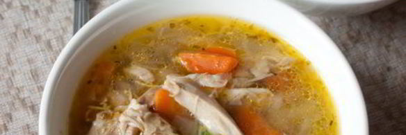 куриный суп с горошком
