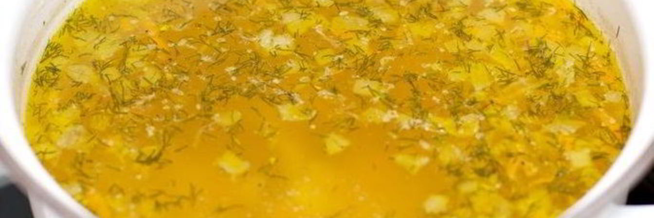 Куриный суп с гречкой