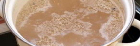 куриный суп с гречкой