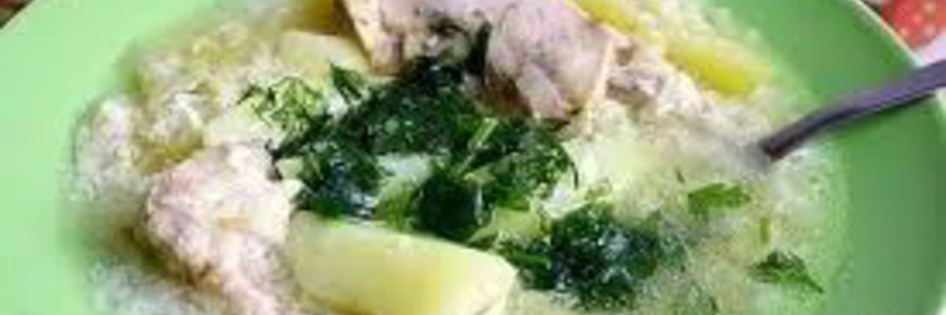 Куриный суп с картофелем