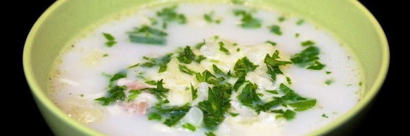 Куриный суп с цветной капустой