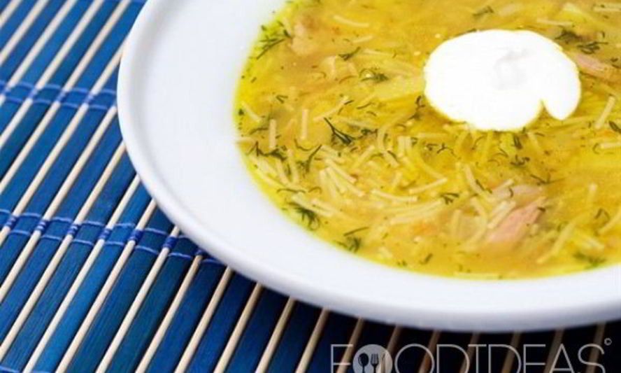 Рецепт куриного супа с вермишелью