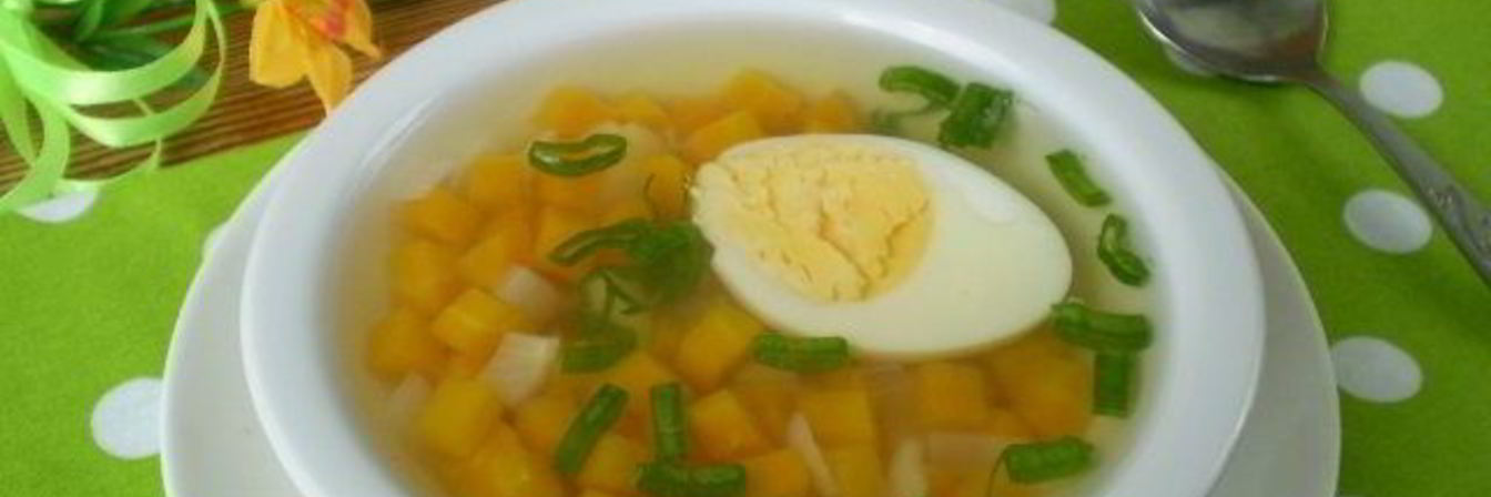 Летний суп из моркови