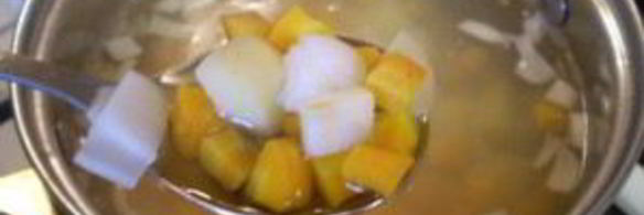 летний суп из моркови