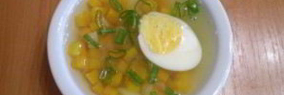 летний суп из моркови