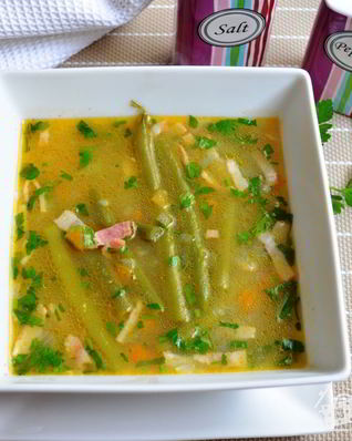 Махуны суп из стручковой фасоли