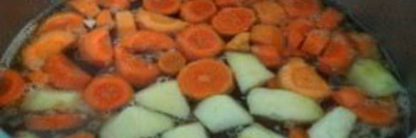 морковно-яблочный суп