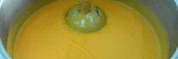 морковно-яблочный суп