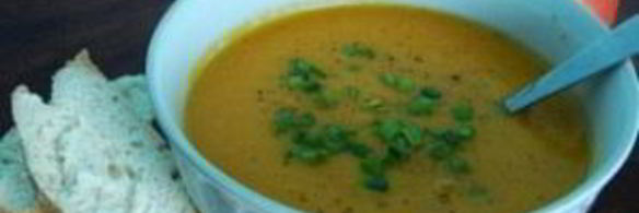 морковно-яблочный суп