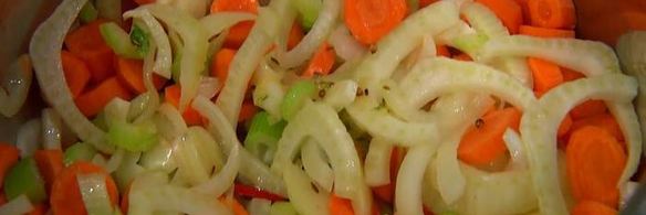 морковный суп с фенхелем и сельдереем