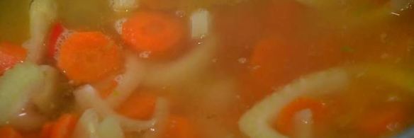 морковный суп с фенхелем и сельдереем
