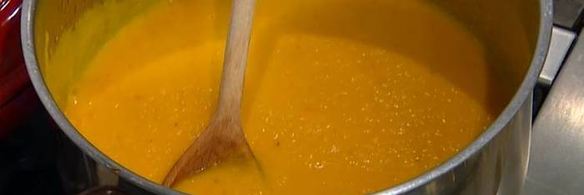 морковный суп с фенхелем и сельдереем