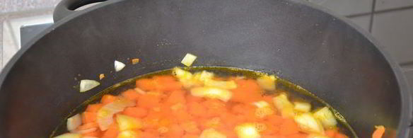 морковный суп с курагой