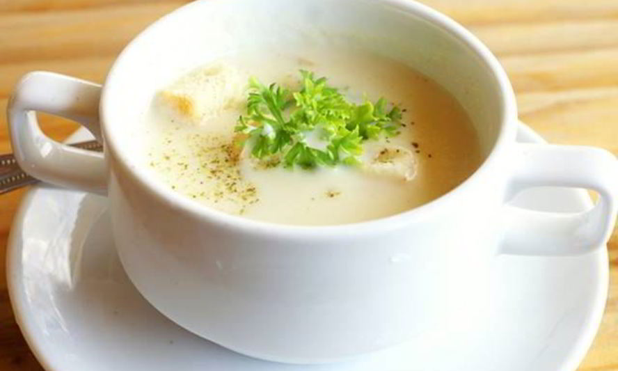 Рецепт нежного супа из консервированной спаржи