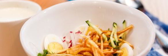 окрошка на кефире