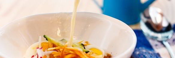 окрошка на кефире