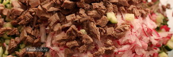 окрошка на квасе