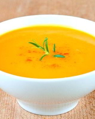Постный тыквенный суп