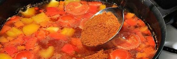 рыбный суп из семги