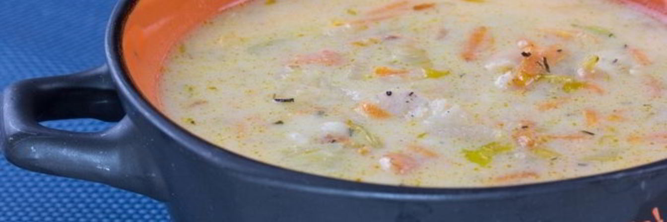 Рыбный суп с сельдереем