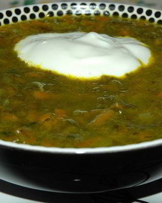 Шпинатный суп