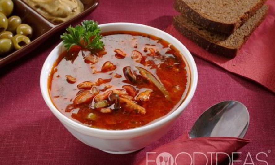 Рецепт солянки мясной сборной