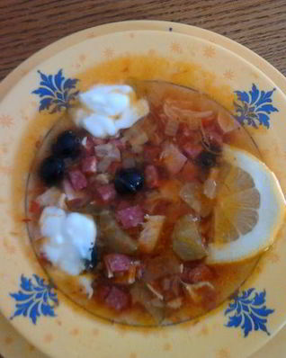 Солянка мясная