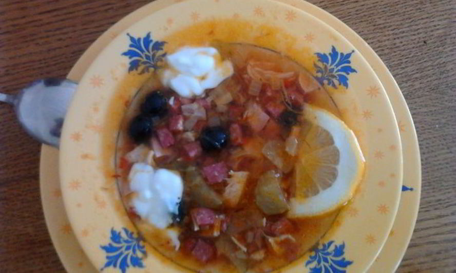Рецепт солянки мясной