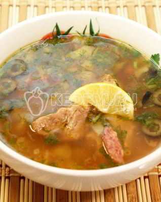 Солянка сборная мясная