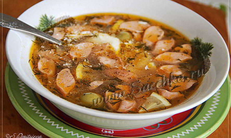 Рецепт солянки в мультиварке