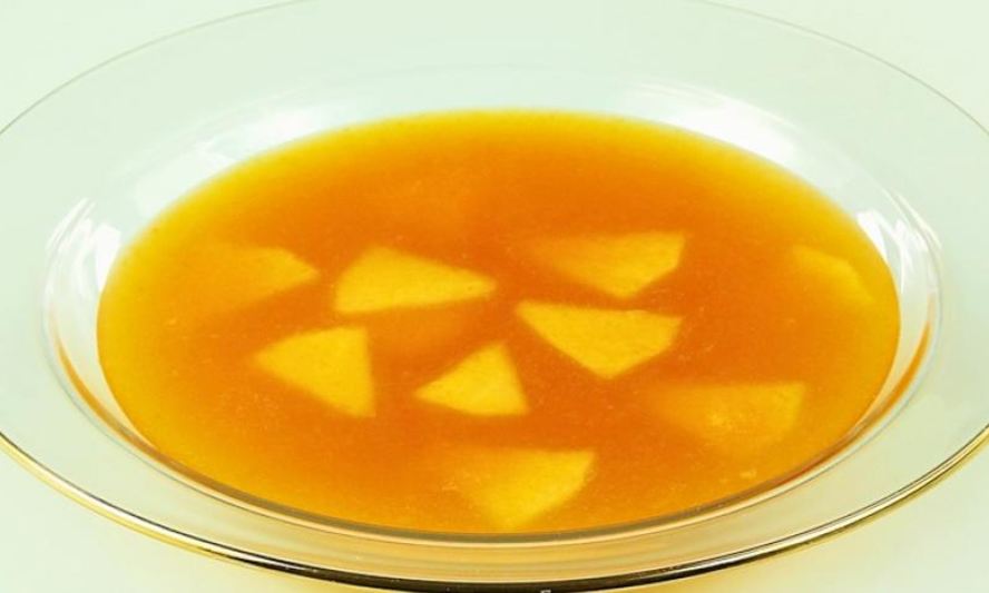 Рецепт супа абрикосового с яблоками