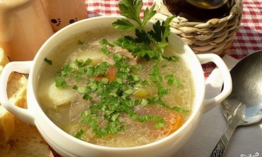 Рецепт супа из баранины с перловкой