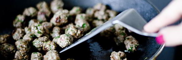 суп из белых грибов с фрикадельками